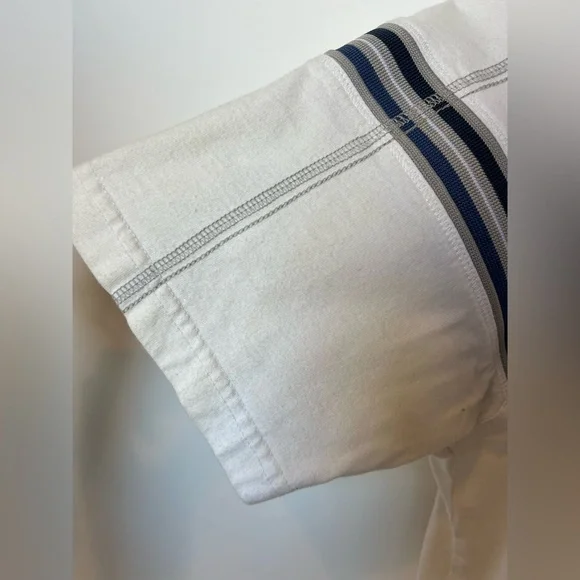 XG Extreme Quality White Stripe Tee Early 2000s Skate Surf Style Size M - Picture 4 of 14